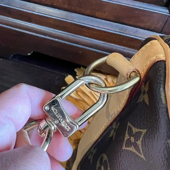 Auth Louis Vuitton Monogram Keepall Bandouliere 60 Boston Travel Bag M41412 - Picture 13 of 13